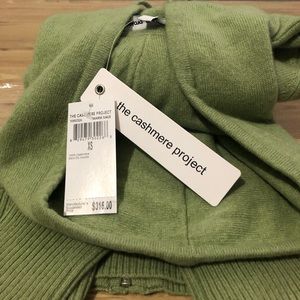 The Cashmere Project | Sweaters | The Cashmere Project Zip Hoodie In Warm  Sage Green | Poshmark